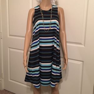 NWT Tommy Hilfiger Sleeveless Trapeze Dress Sz4